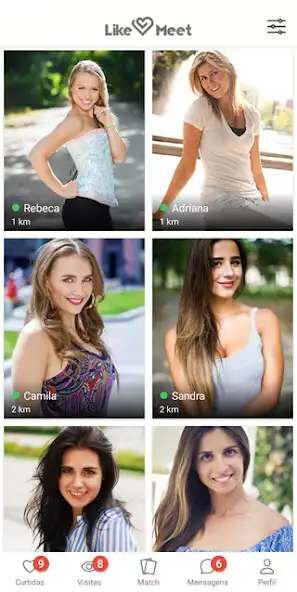 Play Dating and Chat - Likemeet as an online game Dating and Chat - Likemeet with UptoPlay