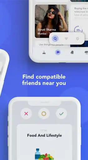 Play Datsme - Swipe Questions, Not People as an online game Datsme - Swipe Questions, Not People with UptoPlay