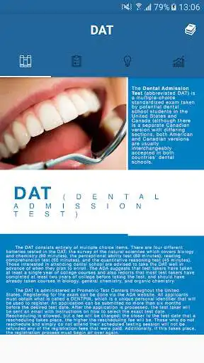 Play DAT Tests - Dental Prep  and enjoy DAT Tests - Dental Prep with UptoPlay
