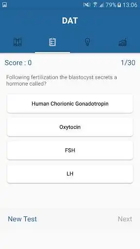 Play DAT Tests - Dental Prep as an online game DAT Tests - Dental Prep with UptoPlay