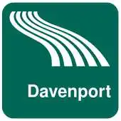 Free play online Davenport Map offline APK