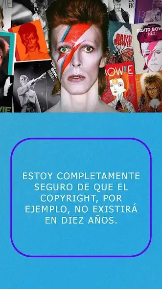 Play David Bowie frases  and enjoy David Bowie frases with UptoPlay