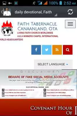 Play DAVID O. OYEDEPO LIVE