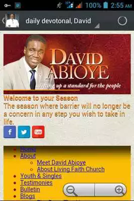 Play DAVID O. OYEDEPO LIVE