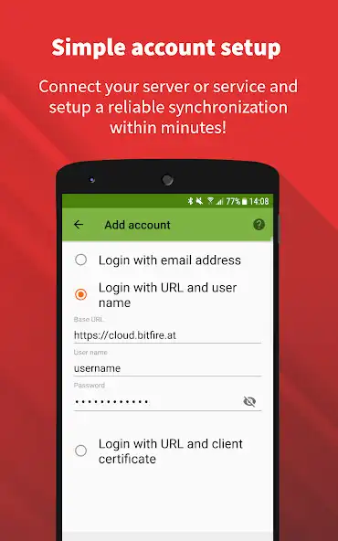 Play DAVx⁵ – CalDAV CardDAV WebDAV as an online game DAVx⁵ – CalDAV CardDAV WebDAV with UptoPlay