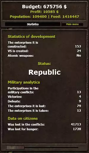 Play Dawn of Republic  and enjoy Dawn of Republic with UptoPlay