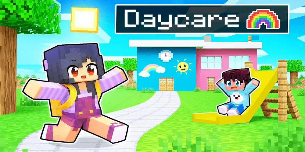 Play Daycare mod for MCPE as an online game Daycare mod for MCPE with UptoPlay