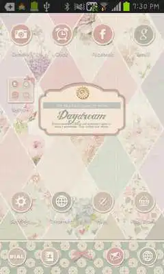 Play Daydream4 go launcher theme
