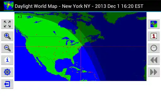 Play Daylight World Map as an online game Daylight World Map with UptoPlay