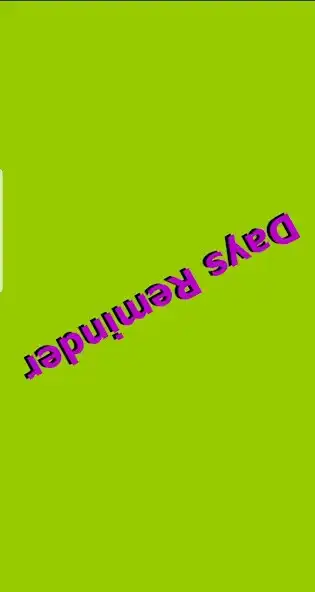 Play Days Reminder  and enjoy Days Reminder with UptoPlay