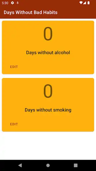 Play Days without bad habits  and enjoy Days without bad habits with UptoPlay