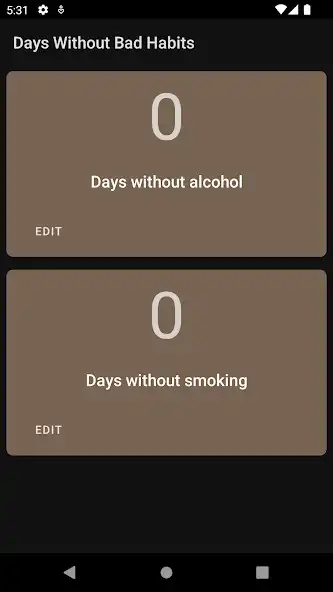 Play Days without bad habits as an online game Days without bad habits with UptoPlay