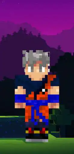 Play DBZ Skin for Minecraft as an online game DBZ Skin for Minecraft with UptoPlay