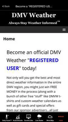 Play DC MD VA Weather - Local 4cast