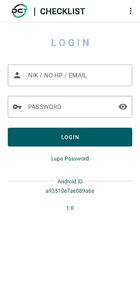 Play DCT Checklist as an online game DCT Checklist with UptoPlay