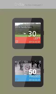 Play D-Day Counter for Smart Watch2