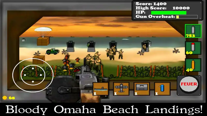 Play D-Day Gunner  and enjoy D-Day Gunner with UptoPlay