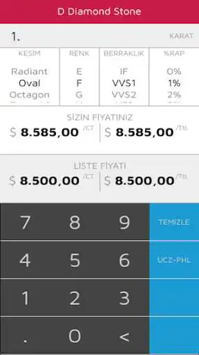 Play D Diamond Price Calculator as an online game D Diamond Price Calculator with UptoPlay