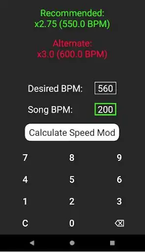 Play DDR Speed Mod Calculator  and enjoy DDR Speed Mod Calculator with UptoPlay