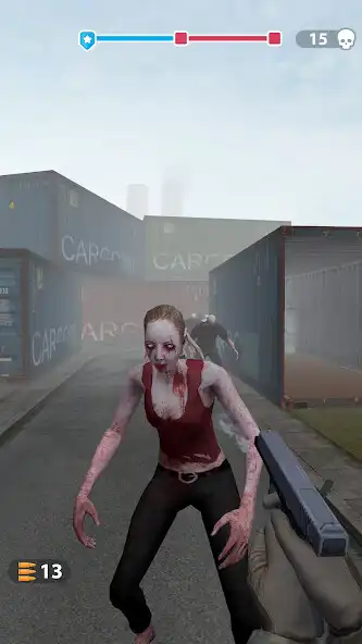 Play Dead Enemy: 3D Zombie Shooter as an online game Dead Enemy: 3D Zombie Shooter with UptoPlay