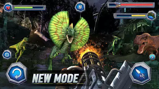 Play Deadly Dinosaur Hunter Game as an online game Deadly Dinosaur Hunter Game with UptoPlay