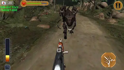 Play APK Deadly Hunter Dino Shooter  and enjoy Deadly Hunter Dino Shooter with UptoPlay com.dinoshooter.deadlydinoshooter