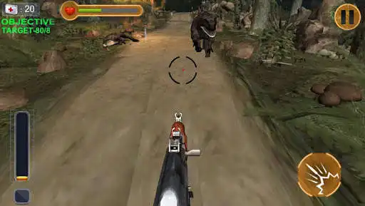 Play APK Deadly Hunter Dino Shooter  and enjoy Deadly Hunter Dino Shooter with UptoPlay com.dinoshooter.deadlydinoshooter