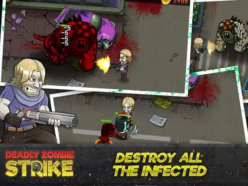 Play Deadly Zombie Strike: Zombie Shooting Challenge  and enjoy Deadly Zombie Strike: Zombie Shooting Challenge with UptoPlay