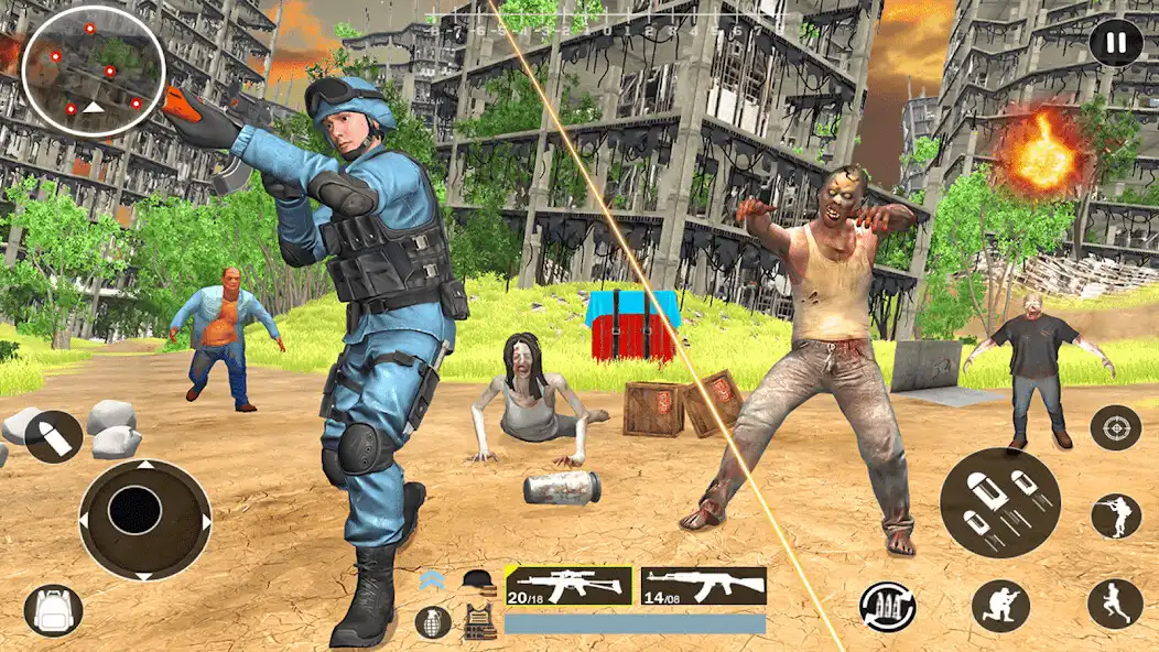 Play Dead Survival: Zombie Shooter  and enjoy Dead Survival: Zombie Shooter with UptoPlay