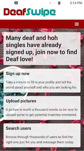 Play DeafSwipe - Deaf Dating