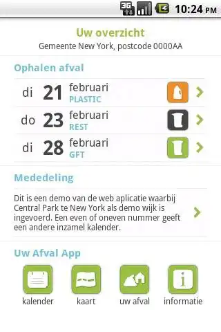 Play DeAfvalApp as an online game DeAfvalApp with UptoPlay