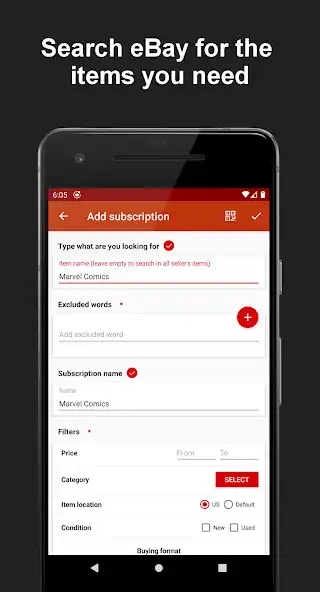 Play Deals Tracker for eBay PRO  and enjoy Deals Tracker for eBay PRO with UptoPlay