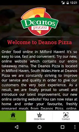 Play APK Deanos Pizza  and enjoy Deanos Pizza with UptoPlay com.t2s.DeanosPizza