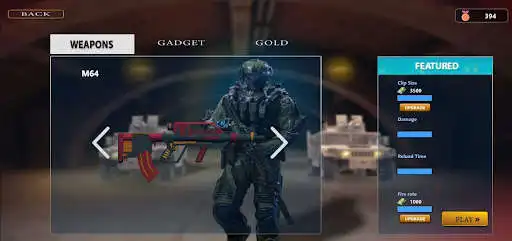 Play Death Fight- Gun shooting Game as an online game Death Fight- Gun shooting Game with UptoPlay