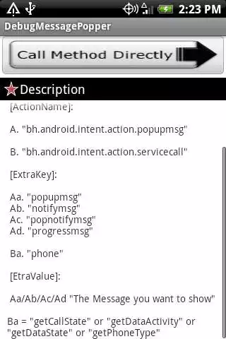 Play Debug Message Popper