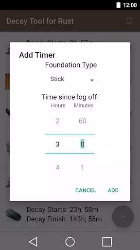 Play Decay Tool for Rust