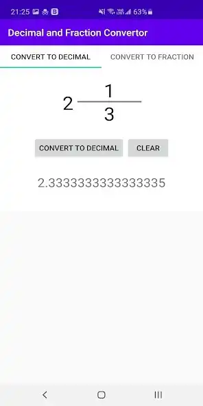 Play Decimal and Fraction Convertor as an online game Decimal and Fraction Convertor with UptoPlay