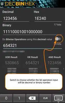 Play Decimal Binary Hex Converter