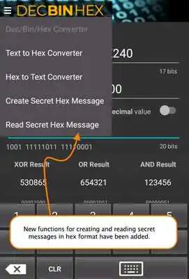 Play Decimal Binary Hex Converter