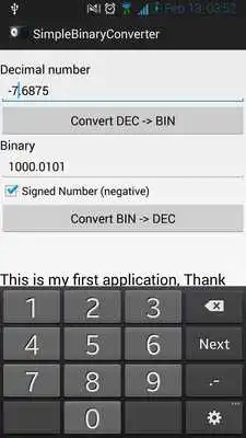 Play Decimal <-> Binary Converter