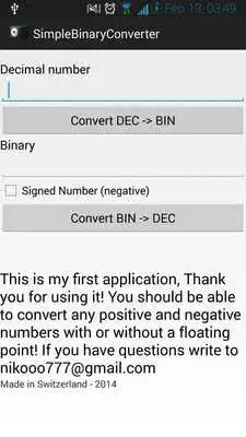 Play Decimal <-> Binary Converter