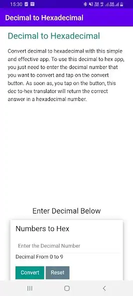 Play Decimal to Hexadecimal  and enjoy Decimal to Hexadecimal with UptoPlay