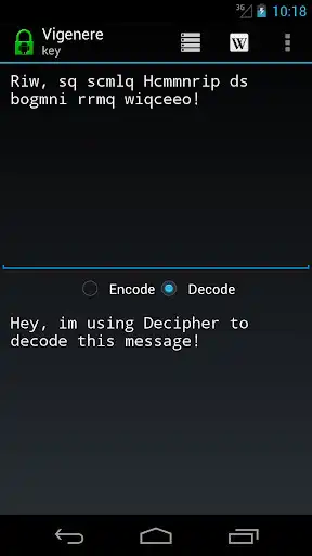 Play Decipher - Code and Cipher Kit  and enjoy Decipher - Code and Cipher Kit with UptoPlay