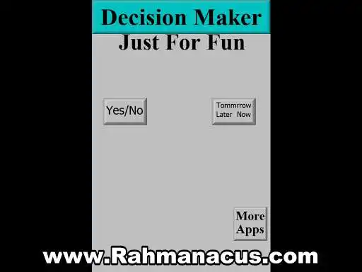 Play Decision Maker app and enjoy Decision Maker app with UptoPlay Play Decision Maker app and enjoy Decision Maker app with UptoPlay