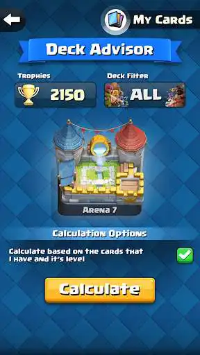 Play Deck Advisor for CR  and enjoy Deck Advisor for CR with UptoPlay