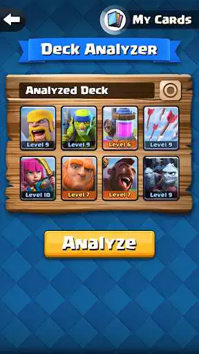 Play Deck Analyzer for CR
