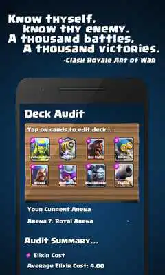 Play Deck Audit for Clash Royale Play Deck Audit for Clash Royale