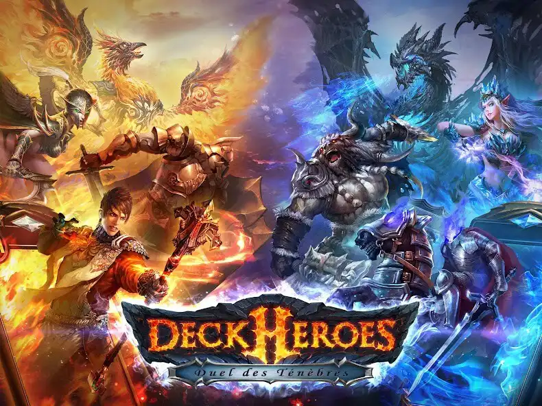 Play Deck Heroes: Duel des Ténèbres  and enjoy Deck Heroes: Duel des Ténèbres with UptoPlay