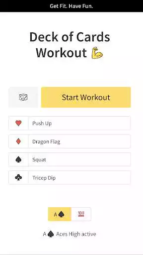 Play APK Deck of Cards Workout  and enjoy Deck of Cards Workout with UptoPlay com.release.pranavprabhala.deckofcardsworkout20
