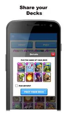 Play Decks for Clash Royale -Dex